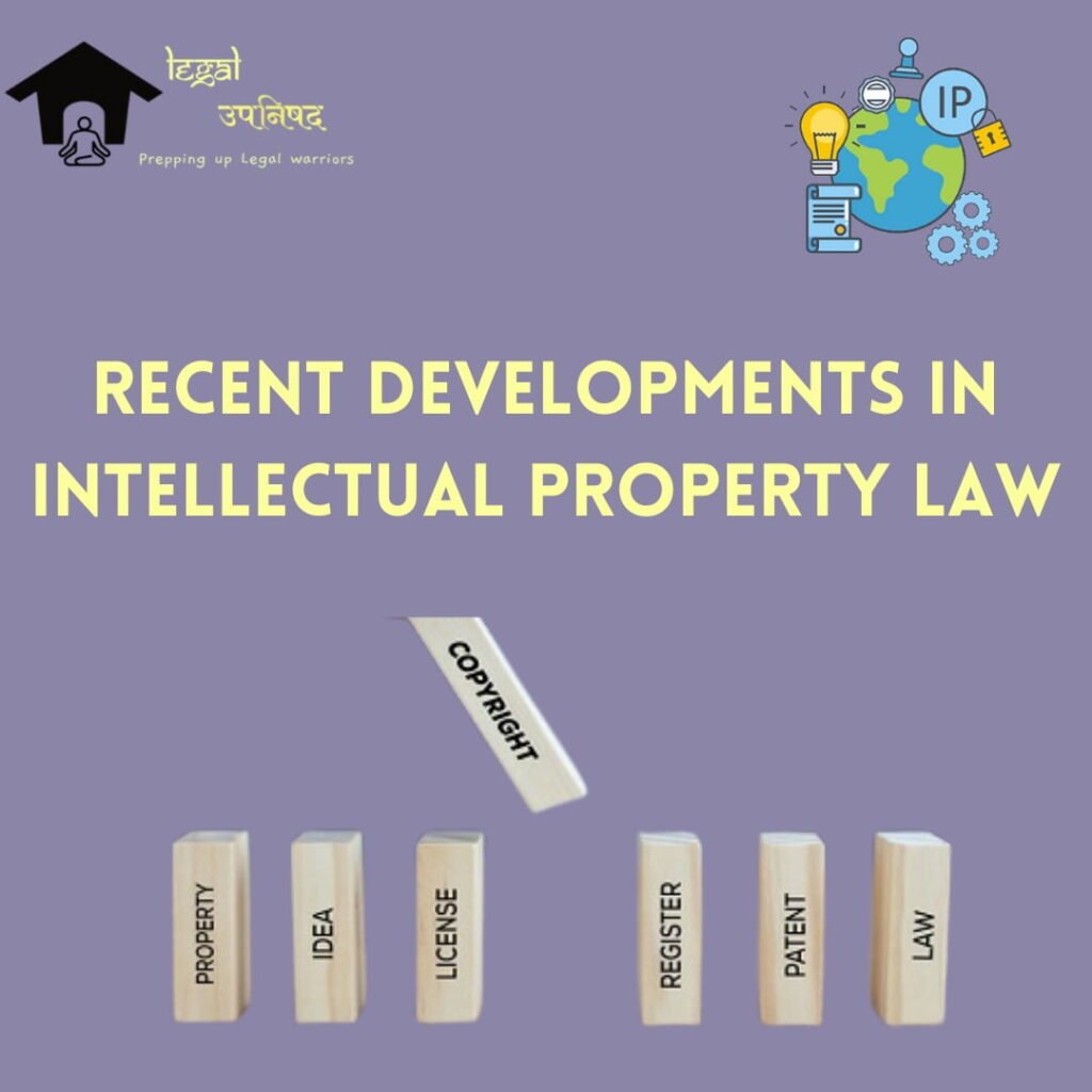 Intellectual property laws in India