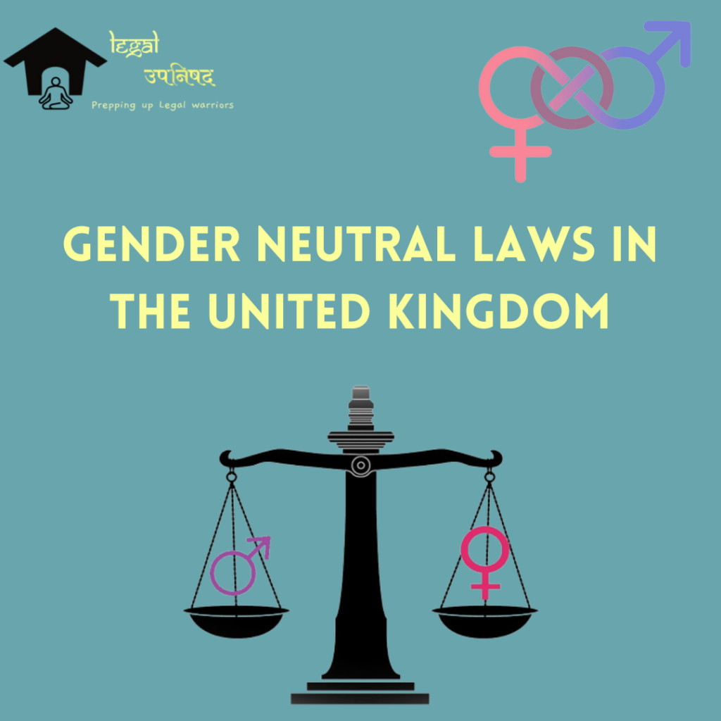 Gender Neutral Laws in UK