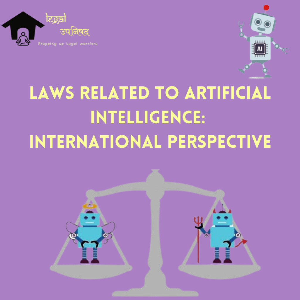 Legal Framework regulating Artificial Intelligence