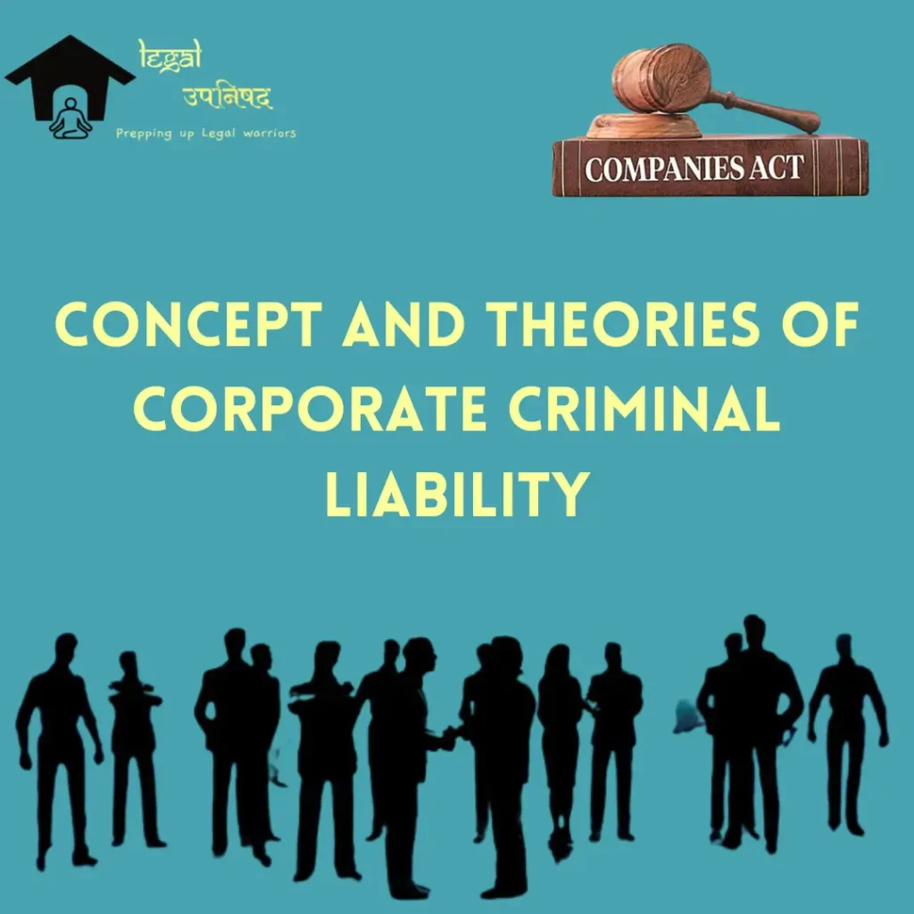 Concept and Theories of Corporate Criminal Liability in 2022
