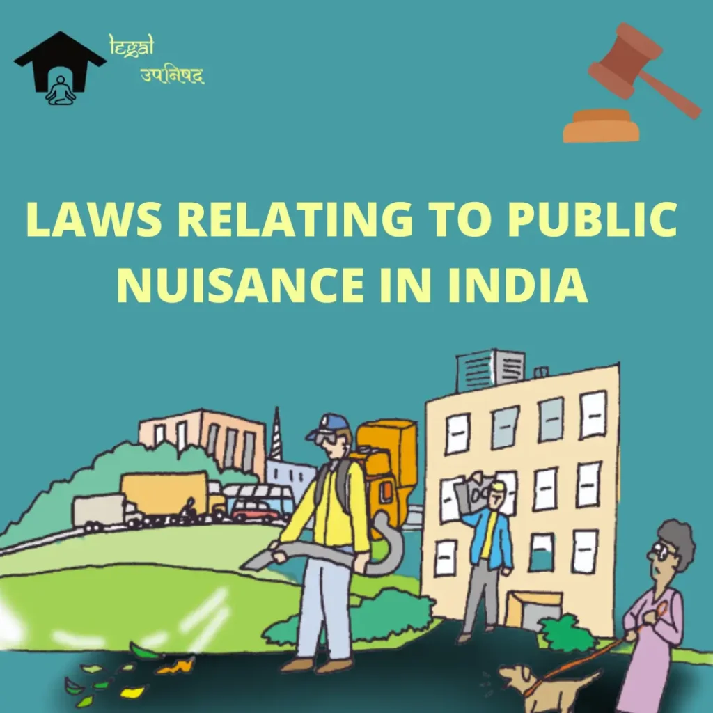 Public Nuisance Laws in India