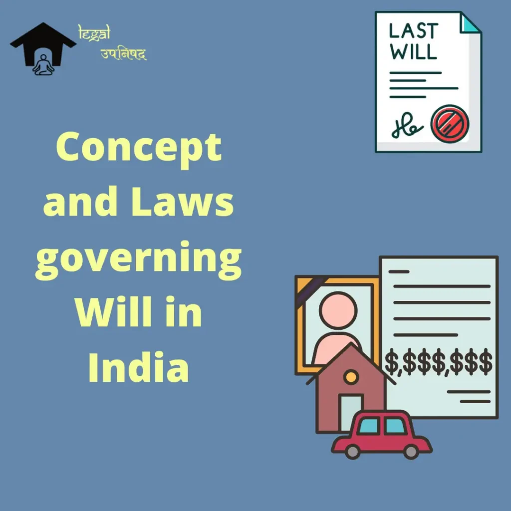 Law Governing Will in India