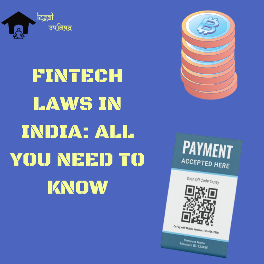 Fintech laws in India