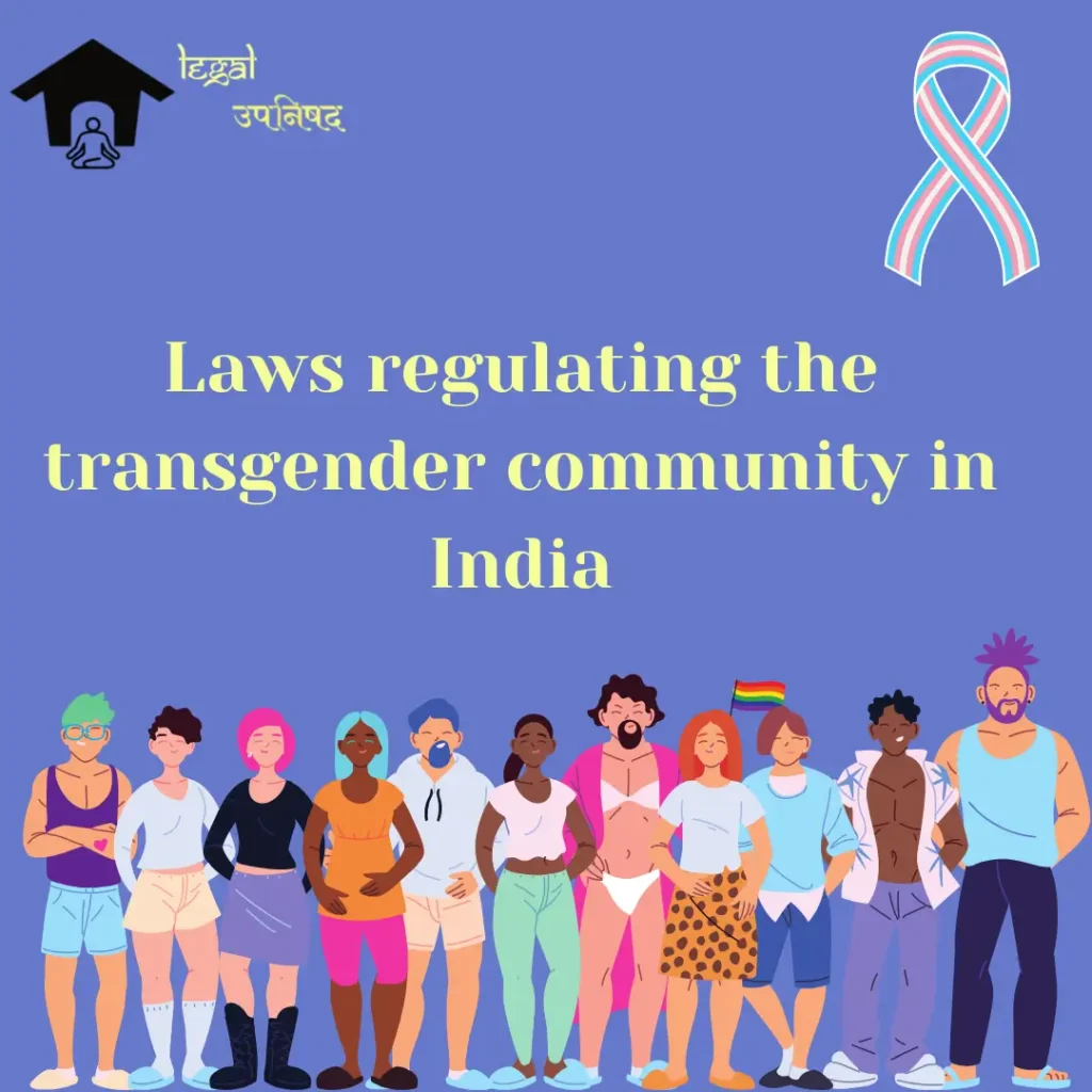 Laws regulating the transgender community in India