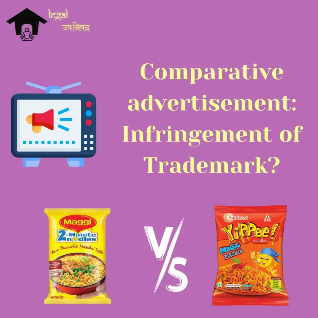Comparative advertising Trademark Infringement