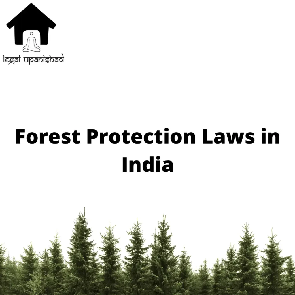 Forest Protection Laws in India