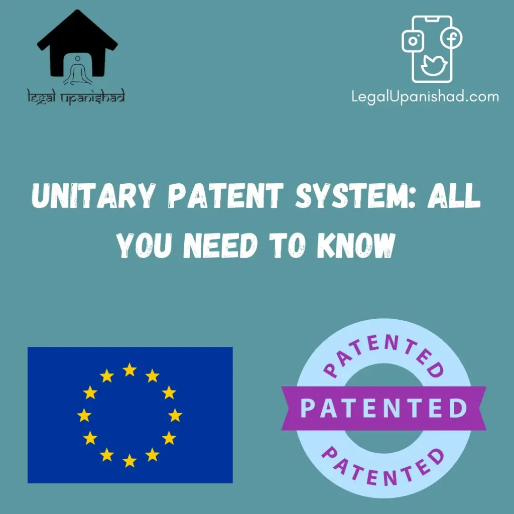 unitary patent system