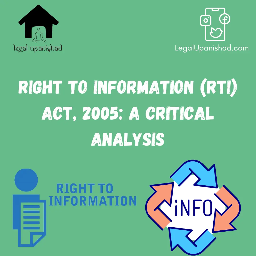 right-to-information-rti-act-2005-a-critical-analysis