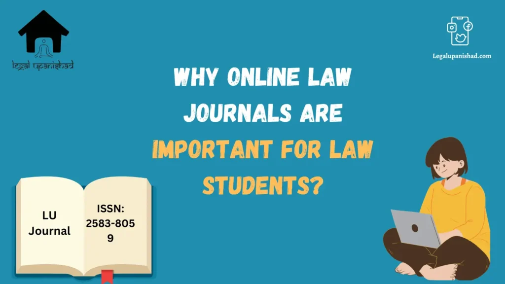 Online Law Journals: Importance for Law Students