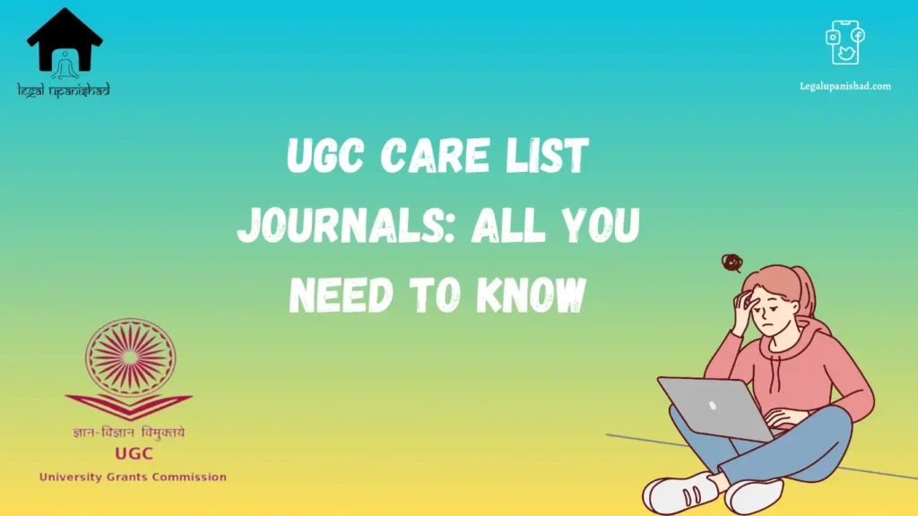 UGC Care List Journals