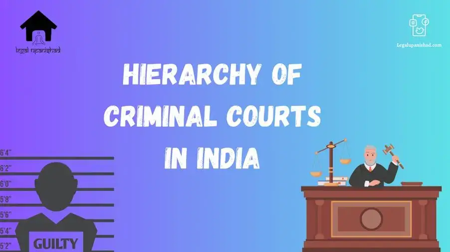 HIERARCHY OF CRIMINAL COURTS IN INDIA
